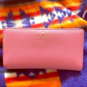Kate Spade wallet, pink color